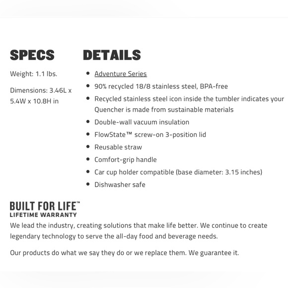 Stanley Quencher H2.0 FlowState 30 oz New in Box - Picture 4 of 8